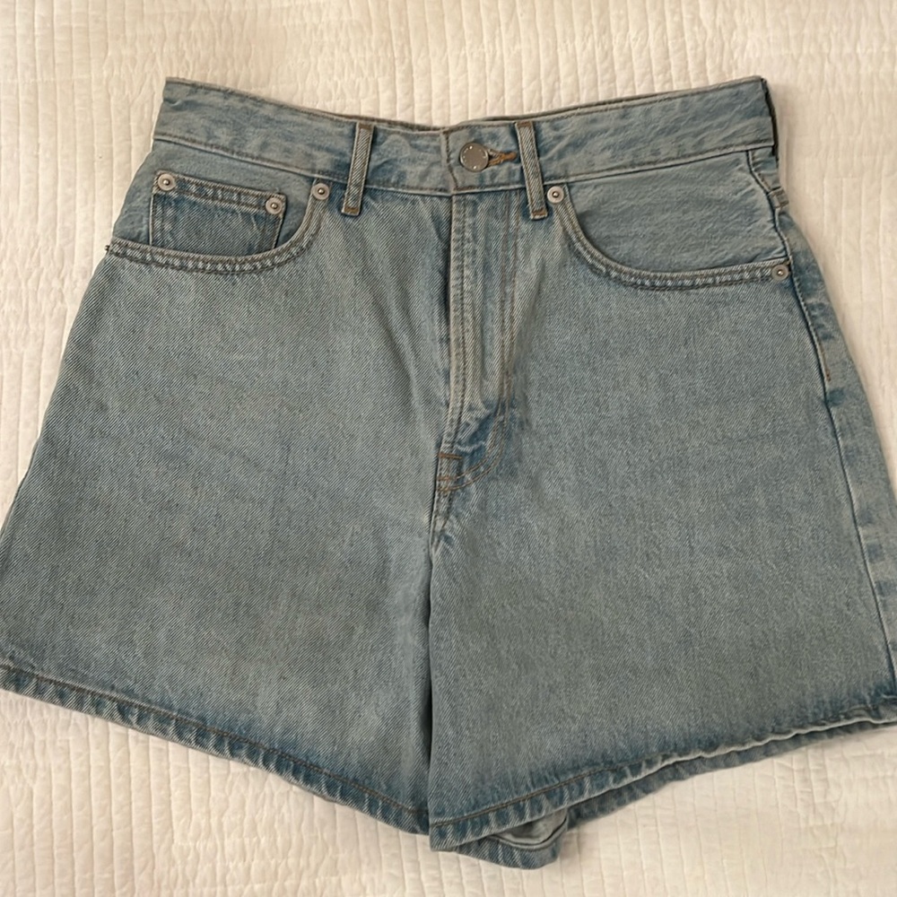Everlane jean shorts